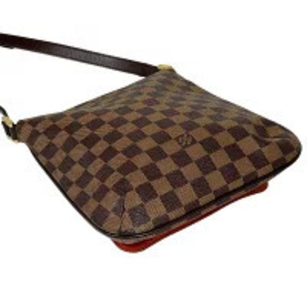 Louis Vuitton Shoulder Damier Crossbody Musette Brown Bag Long Salsa Brown